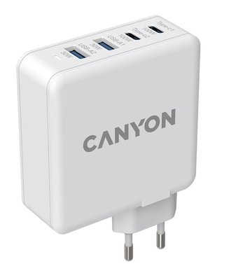 Canyon H-65 white (GAN 100W) Сетевое зарядное устройство 28905 фото